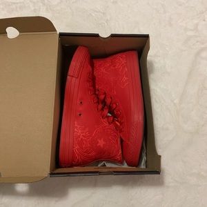 Converse CTAS Hi “Laster Tec Stuff”.Casino Red